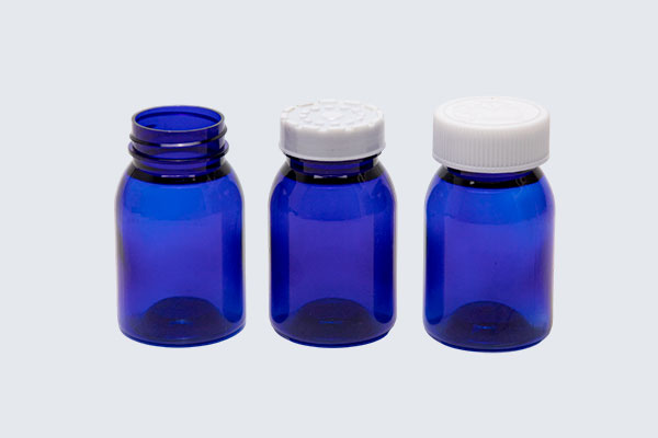 ПЭТ Флакон для таблеток с крышкой 100 мл