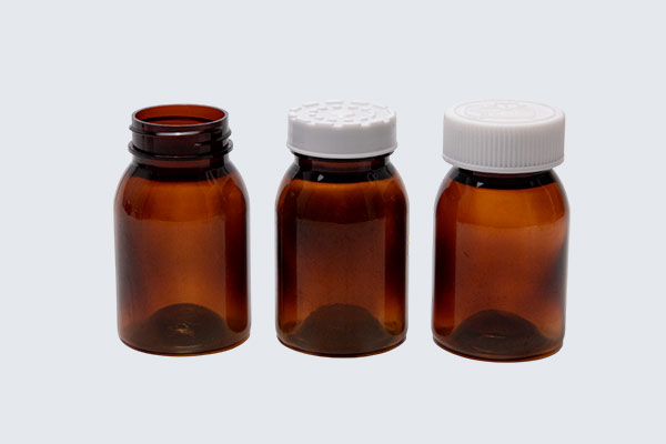 ПЭТ Флакон для таблеток с крышкой 100 мл